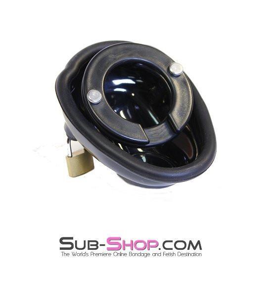 7319AR Balls & All Black Locking Cock & Ball Chastity Cup Set - MEGA Deal - Image 7