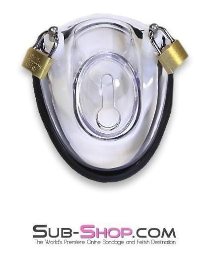 7320AR Balls & All Clear View Locking Cock & Ball Chastity Cup Set - MEGA Deal - Image 2