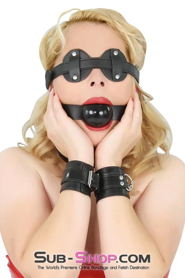 8989DL Basic Instinct Leatherette Wrist Cuffs - Image 19