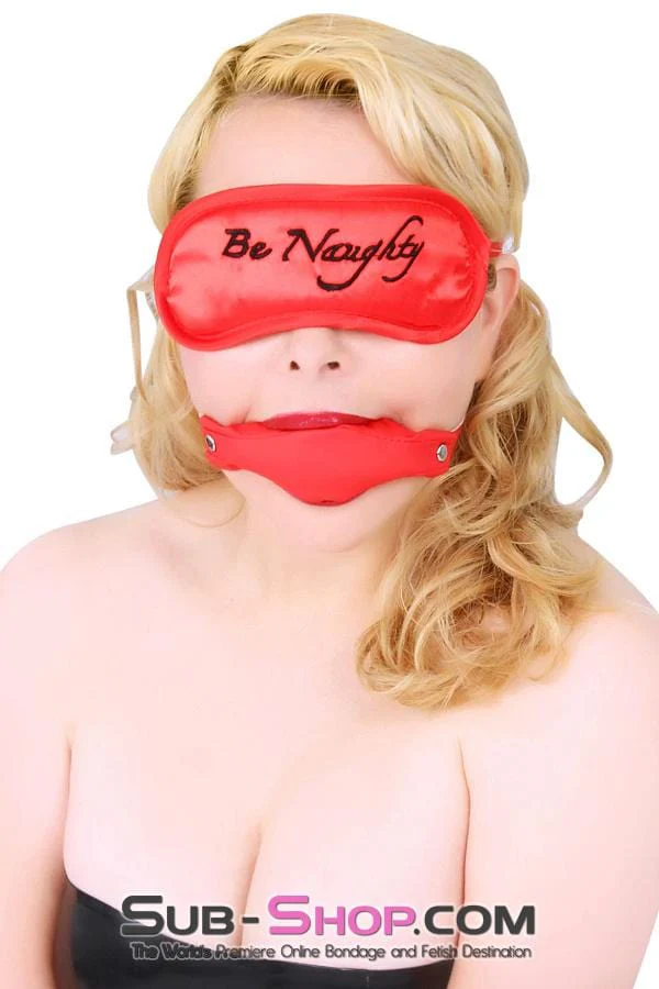 8922DL Be Naughty Satin Love Mask - Image 8