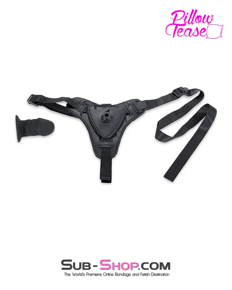 5715M      Beginner Bitch Strap On Harness with Detachable Silicone Mini Penis - Image 5