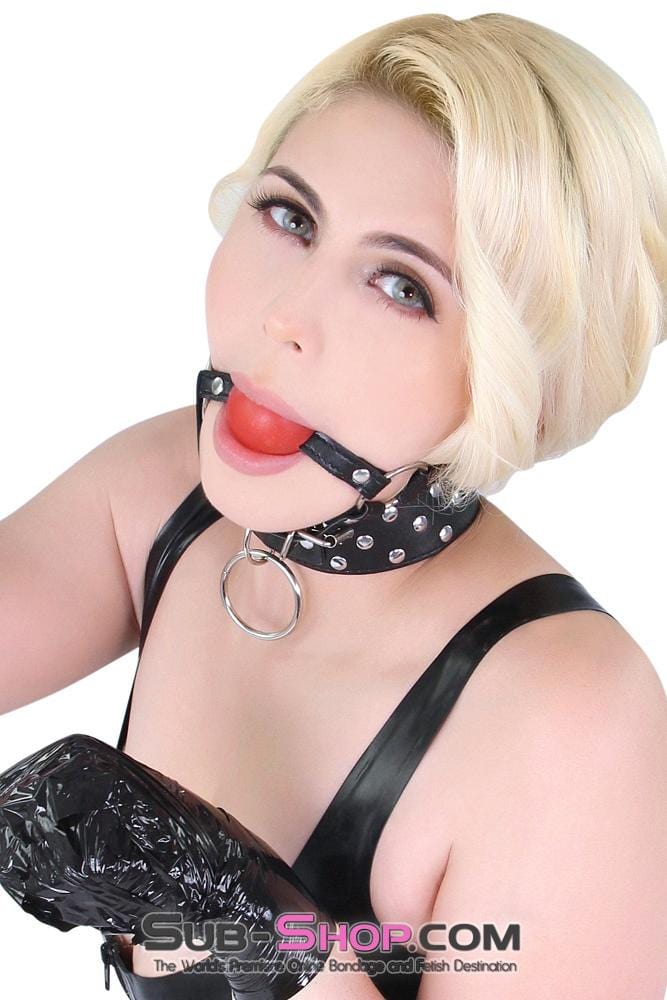 7865DL Beginner’s Chin Strap Bondage Ball Gag - Image 3