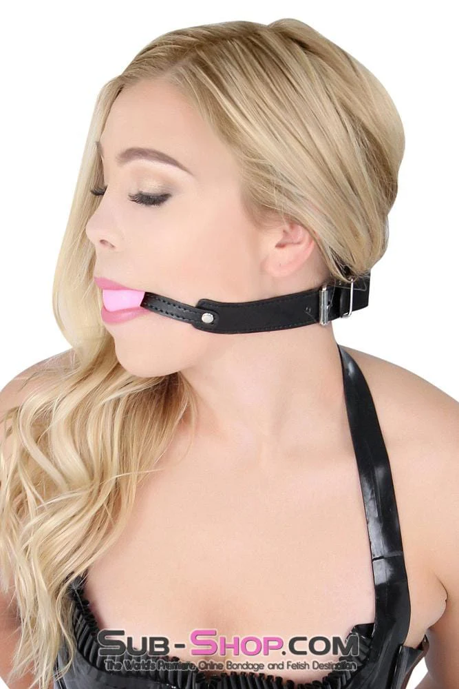 1815R Beginner’s Pink Rubber Ballgag - Image 3