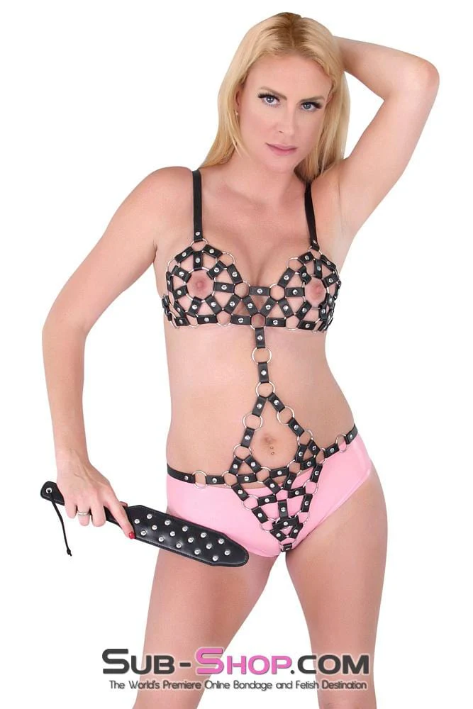 8940DL Bend Over Baby Long Rivet Face Spanking Slapper - MEGA Deal - Image 8
