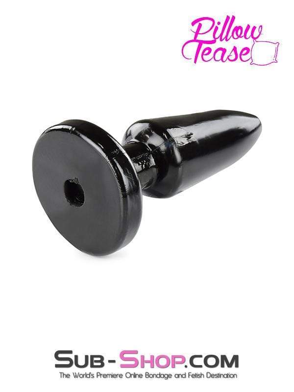 1881DL-SIS Black 4" Anal Sissy Trainer Plug - Image 6
