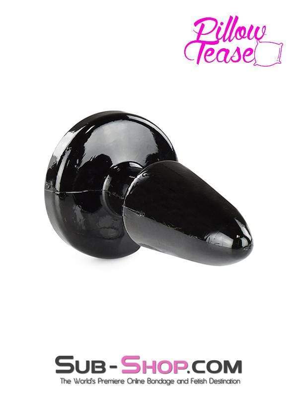 1881DL-SIS Black 4" Anal Sissy Trainer Plug - Image 8