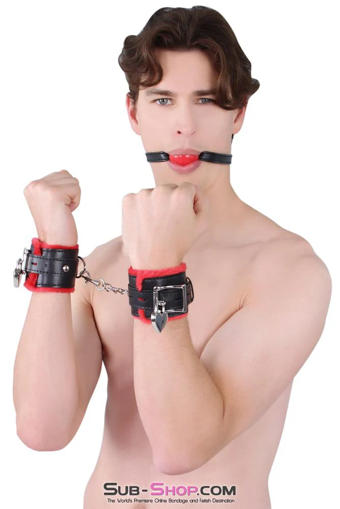8998DL Bondage Basics Red Rubber Classic Ball Gag - MEGA Deal - Image 16