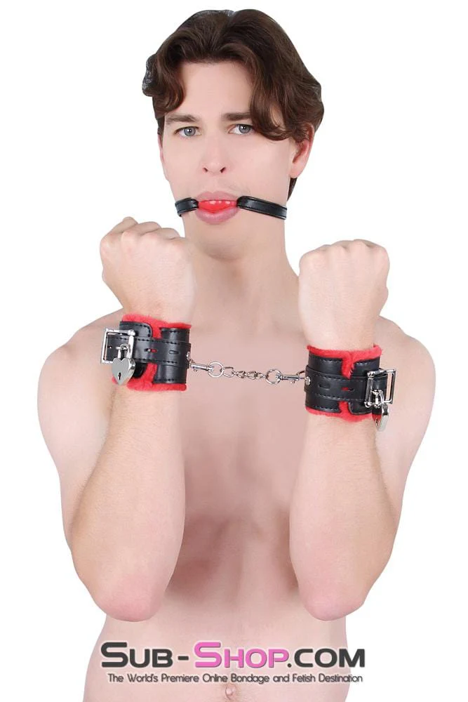8998DL Bondage Basics Red Rubber Classic Ball Gag - MEGA Deal - Image 17