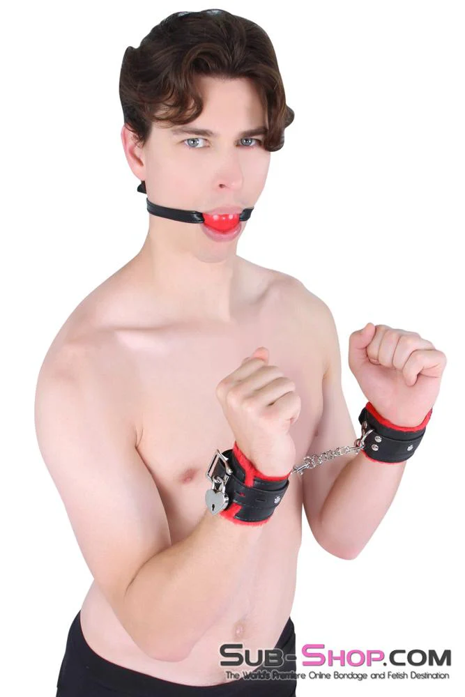 8998DL Bondage Basics Red Rubber Classic Ball Gag - MEGA Deal - Image 18
