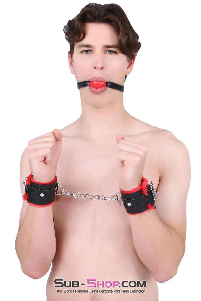 8998DL Bondage Basics Red Rubber Classic Ball Gag - MEGA Deal - Image 19