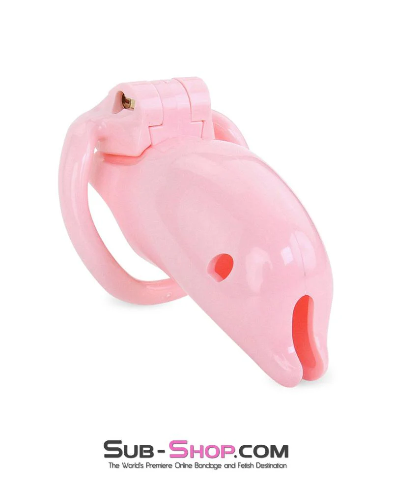 3733M      Bottled Up Sissy Pink High Security Male Chastity Tease and Torment Device 🔥 FINAL CLEARANCE – Last Chance!