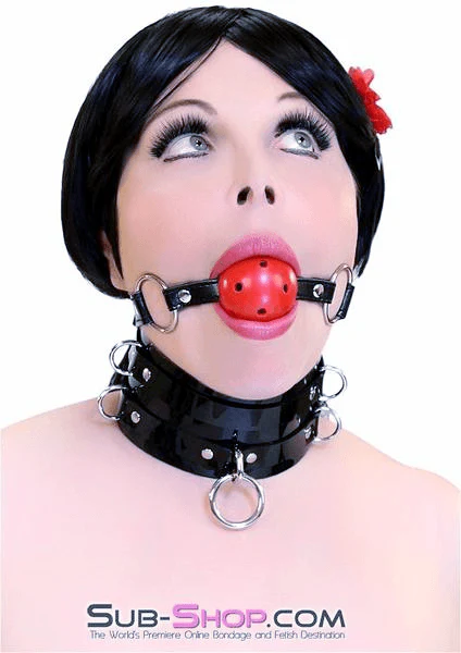 9000DL Breather Ball Gag, Red Ball - MEGA Deal - Image 7
