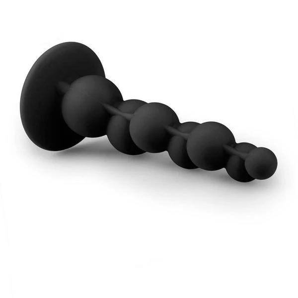 3485M     Bubble Butt Black Silicone Anal Plug - LAST CHANCE - Final Closeout! - Image 5
