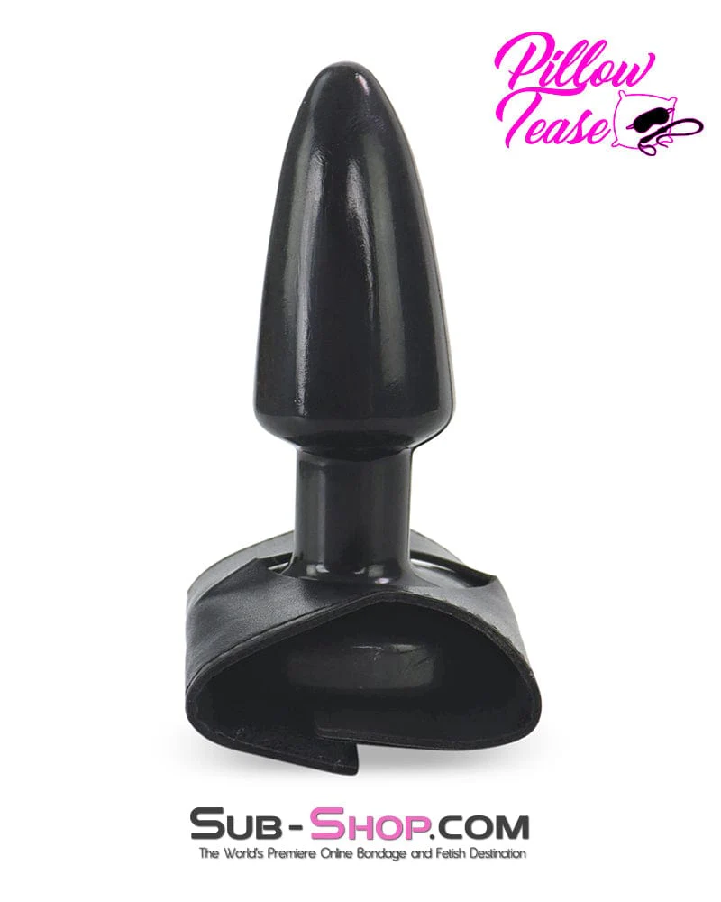 2451DL Butt Plug and Keeper for Harness Straps