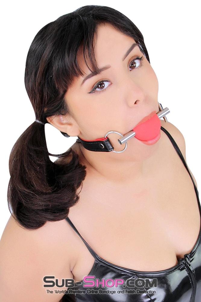 2212MQ      Chomp at the Bit Red Silicone Ball Gag - Image 24