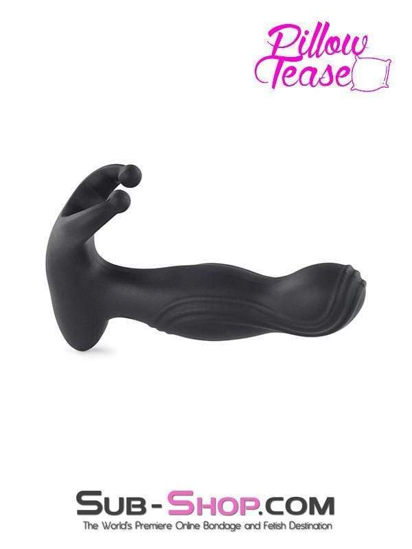 1778M-SIS      Club Sissy Vibrating Silicone Prostate Plug with Balls Massager - Image 3
