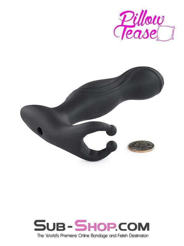 1778M-SIS      Club Sissy Vibrating Silicone Prostate Plug with Balls Massager - Image 6