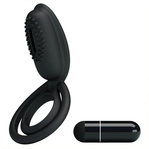 3468M Cock and Balls Double Ring with Clit Stimulator 🔥 FINAL CLEARANCE – Last Chance!