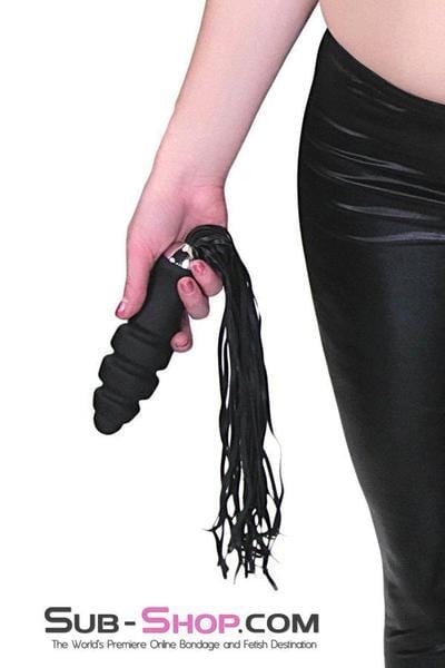 0889M      Deluxe Large Graduated Silicone Anal Dildo Whip - Image 12