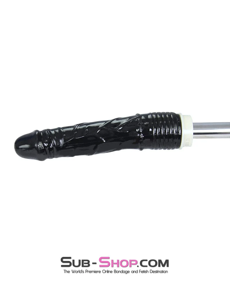 6916M Dildo Stockade with Rubber Lined Collar, Wrist and Ankle Cuffs - Image 12