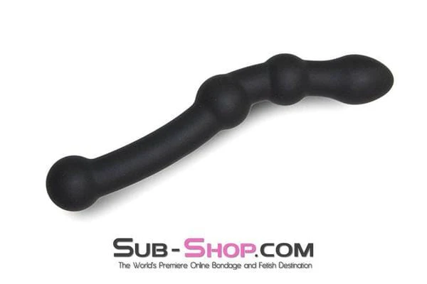 2539M      Double Ended Silicone Prostate Milking Dildo - LAST CHANCE - Final Closeout!