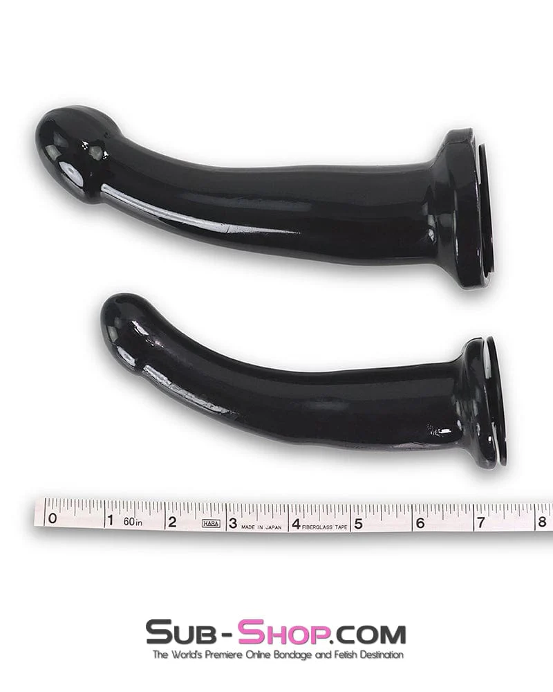 1734DL      Double Strap-On Set with Two Smooth Silicone Dildos - Image 13
