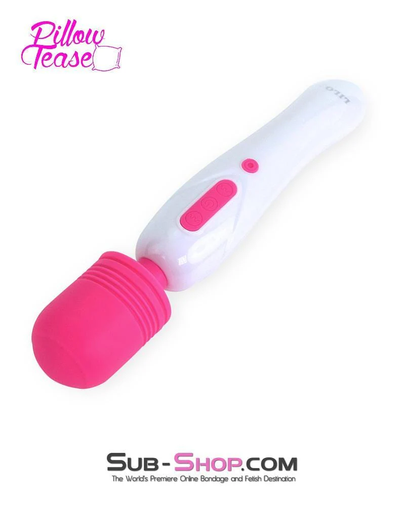 7163M <b>BOGO!</b> Dual Motor 10 Function USB Rechargeable Wand Vibrator - Image 6