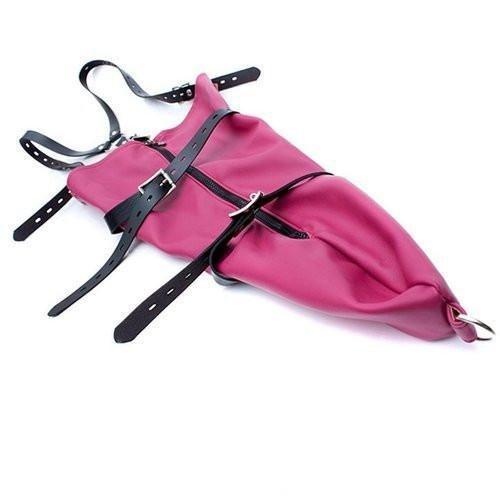 2213M Elbows Locked Sex Bomb Pink Locking Tight Armbinder Sleeve - Image 7