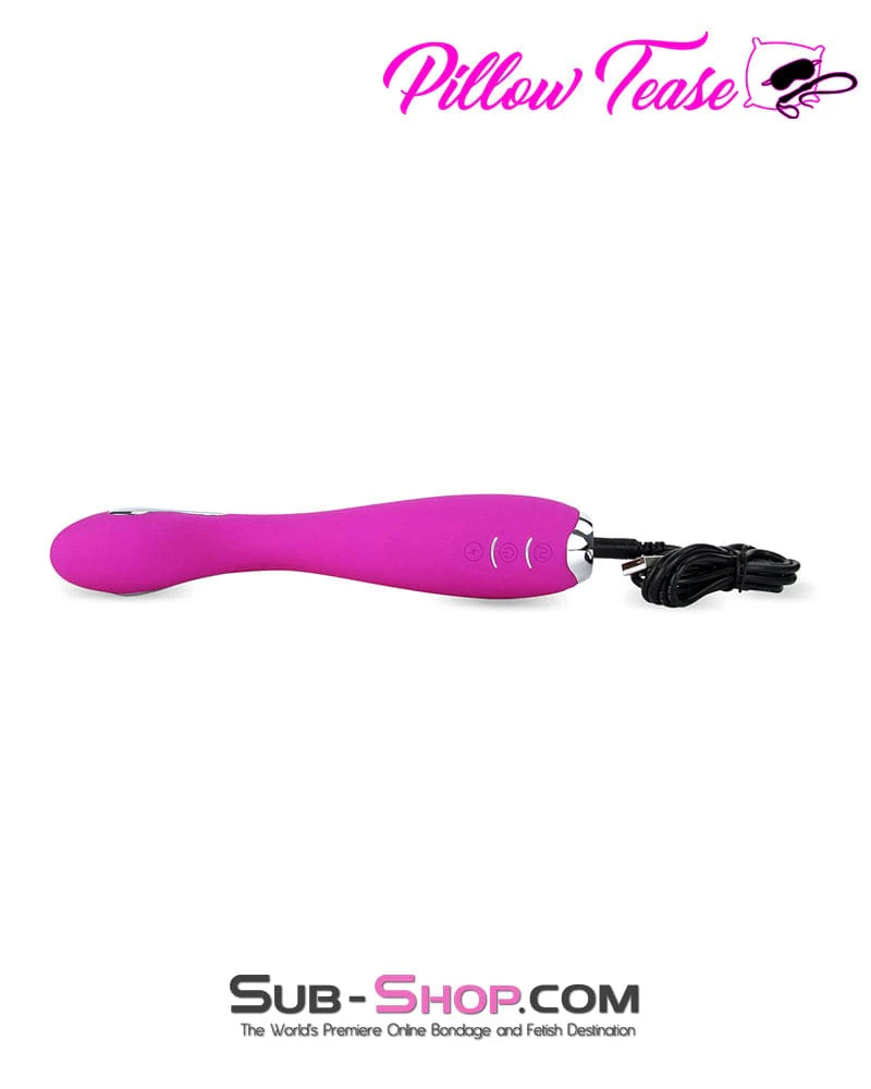 7385M      Electro Stim Rechargeable Luxe Vibrator, 7 Function Vibration + 5 Modes Electro-Stim - Image 5