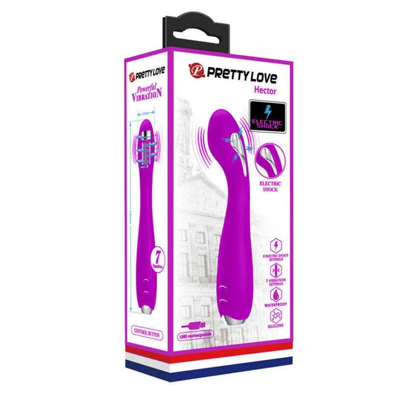 7385M      Electro Stim Rechargeable Luxe Vibrator, 7 Function Vibration + 5 Modes Electro-Stim - Image 9