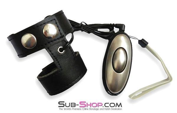 6907M Electro-Stimulation Cock Cage with Power Base Unit