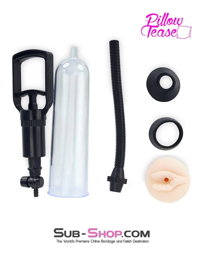 6866M      Erection Enhancer Penis Pump with Real Feel Pussy Sleeve 🔥 FINAL CLEARANCE – Last Chance! - Image 3