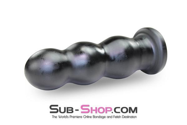2718M Extra Large 10" Ripple Anal Plug - Image 2