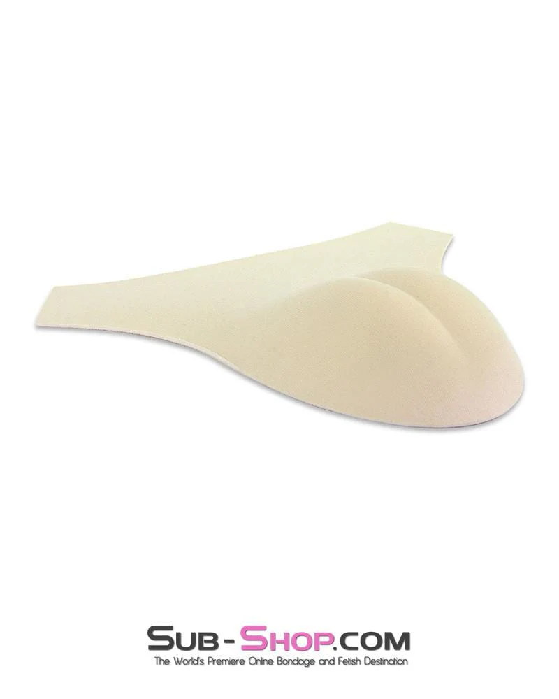 8826AE-SIS Feminized Sissy Slave Pussy Natural Padded Fake Vagina Panty Insert - Image 2