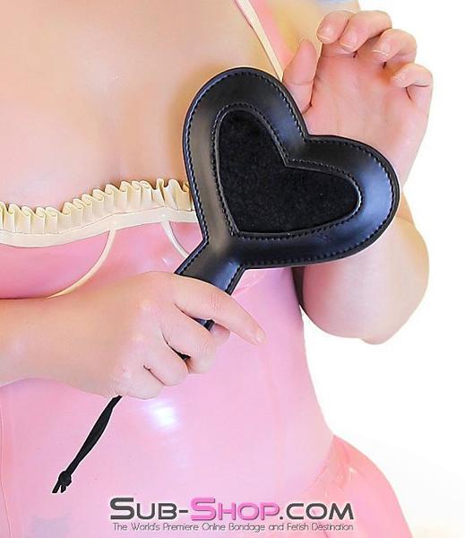 8932DL Fleece Center Heart Paddle - LAST CHANCE - Final Closeout! - Image 2