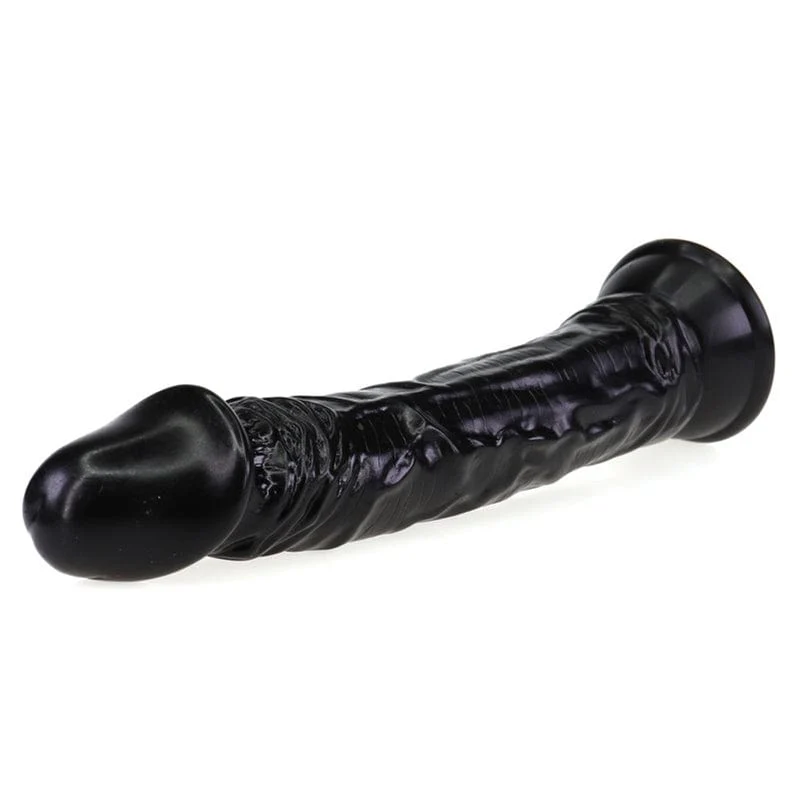 4602M      Fucking Machine Realistic Dildo Attachment, Black 9.8” - Image 8