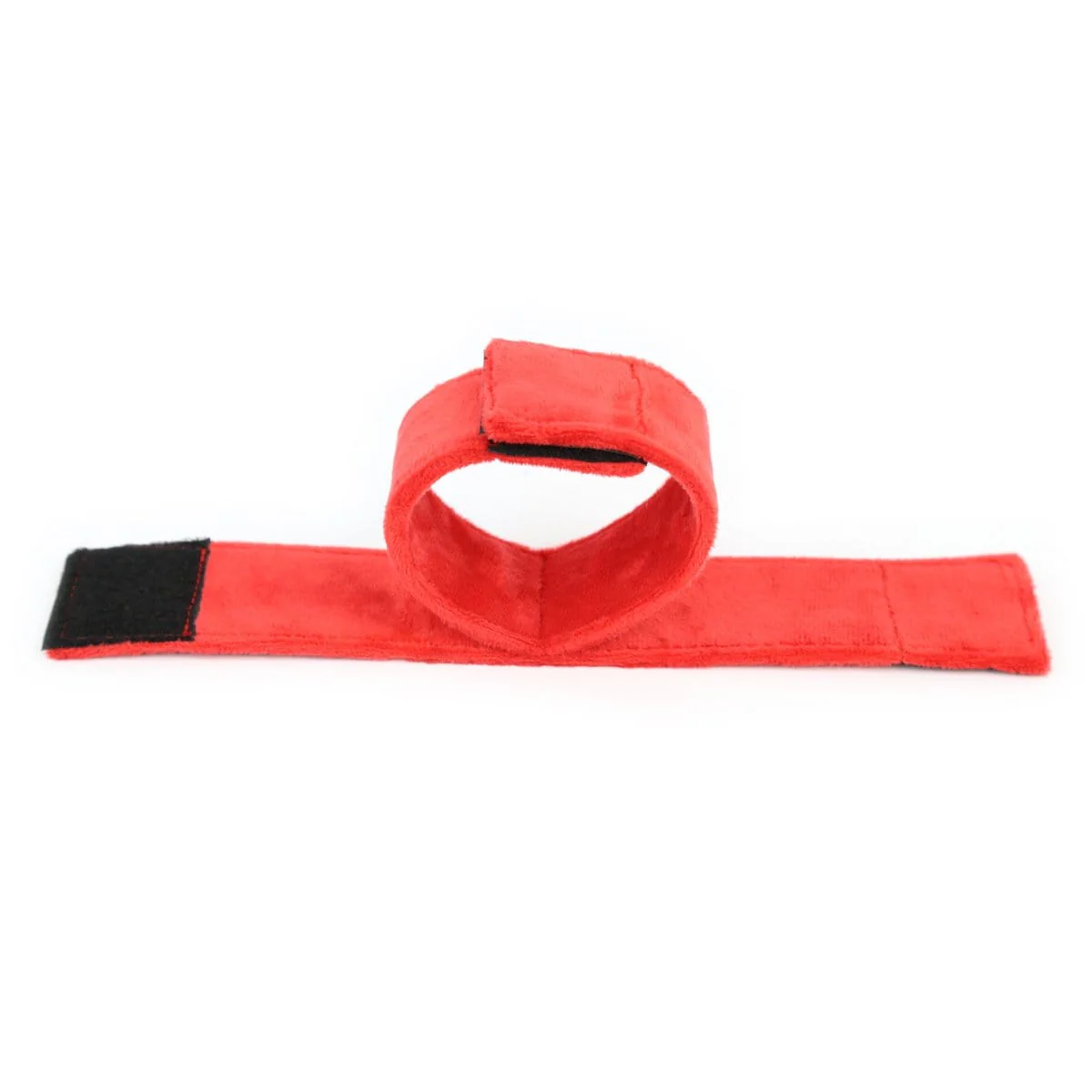1872MQ Furry Red Connected Cuffs - MEGA Deal - Image 11