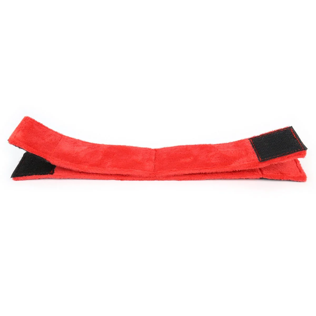 1872MQ Furry Red Connected Cuffs - MEGA Deal - Image 14