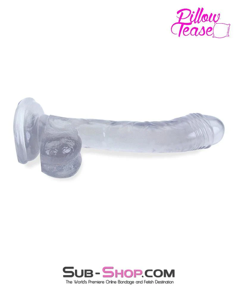 7271M G-Spot Tickler Suction Cup Jelly Dildo - Image 6