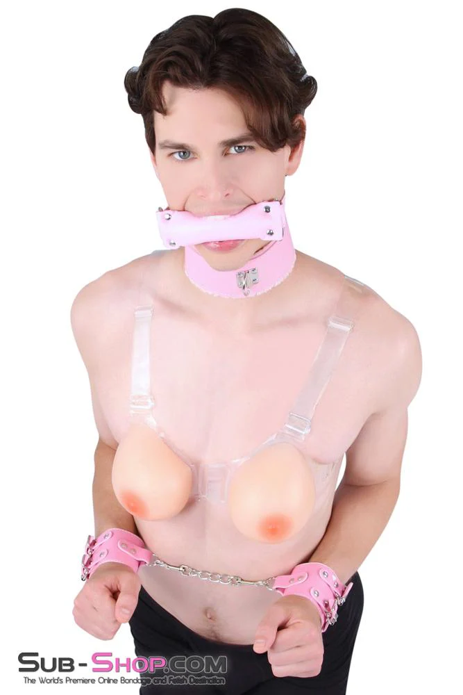 9875RS      Gia Real Feel Silicone Breast Forms with Nipples and Clear Straps, C Cup - Image 13