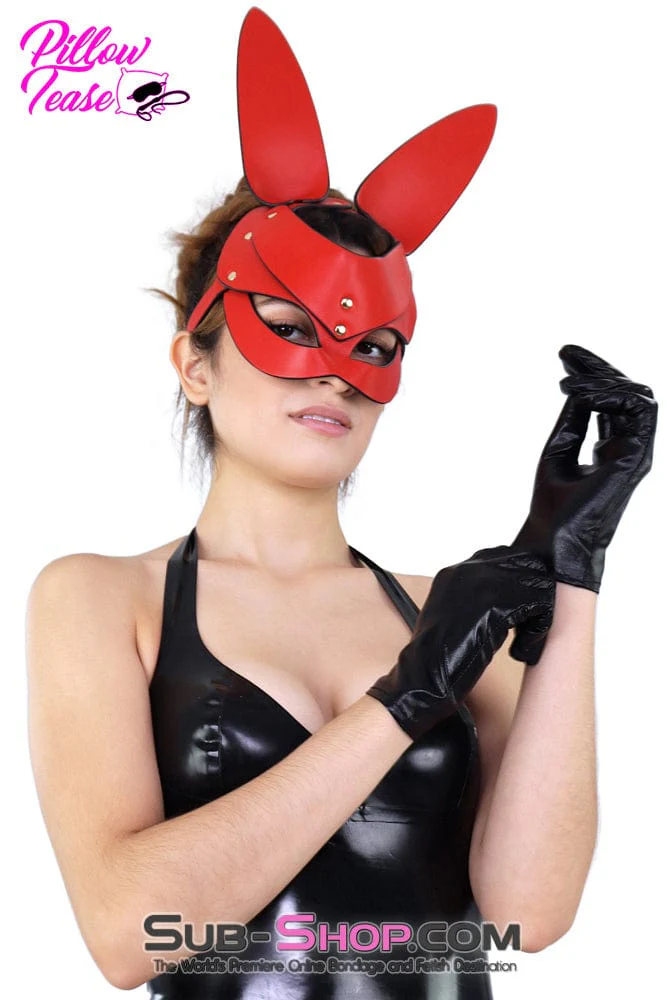 9737DL Goddess Gloves Wrist Length Shiny Black Roleplay Gloves - Image 3