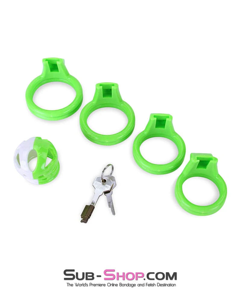 2742M Green Hell Cock Cuff Chastity Cage 🔥 FINAL CLEARANCE – Last Chance! - Image 10