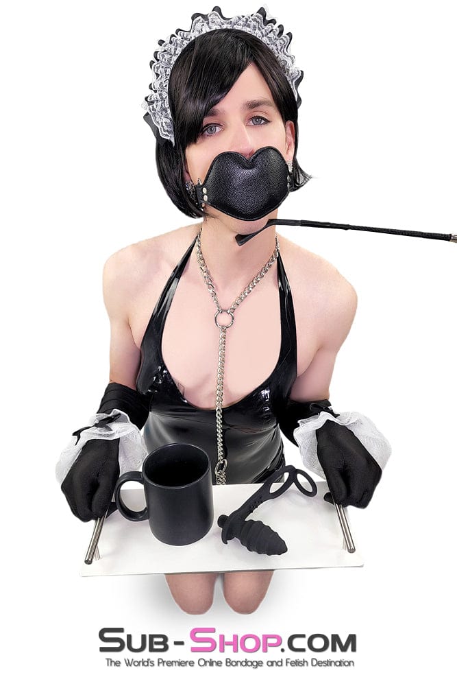 2630M-SIS      Grenade Vibrating Sissy Jezebel Butt Plug Silicone Dual Cock & Balls Rings Set - Image 6