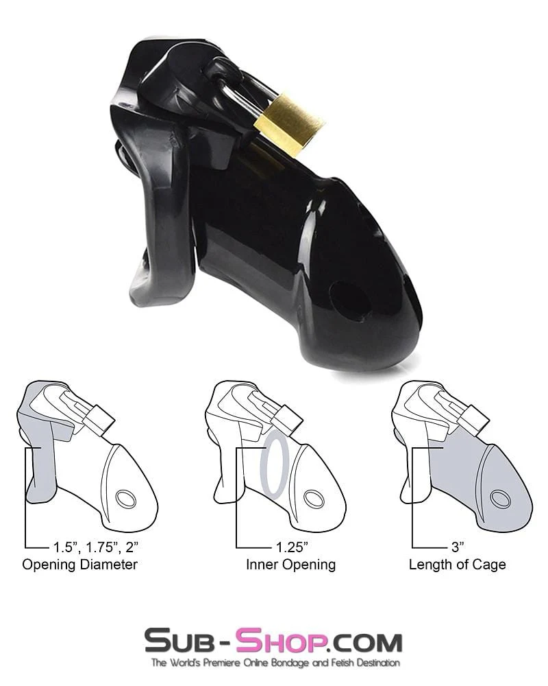 1868RS Hard to Hold Locking Male Chastity Device - MEGA Deal - Image 13