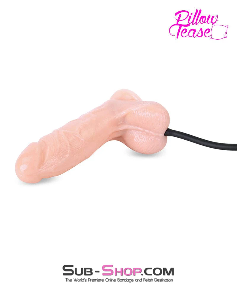 0645M Inflatable 7.5” Realistic Pump Up Suction Cup Dildo - Image 4