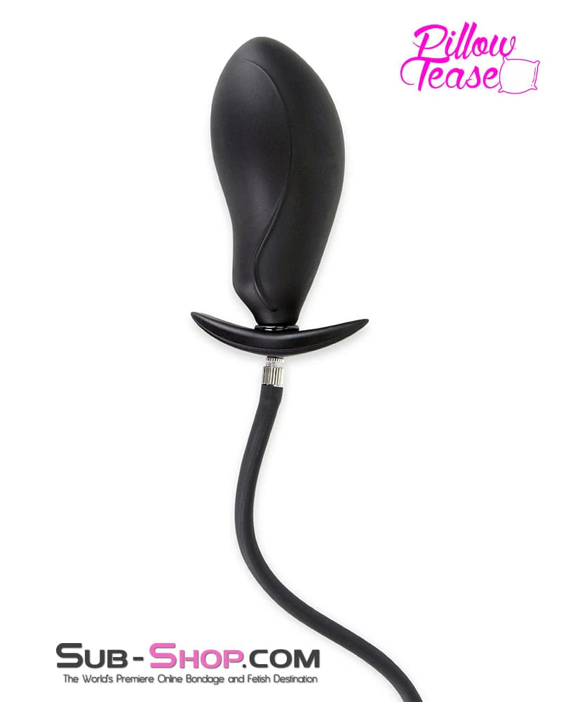 7390M      Inflatable Silicone Butt Plug - Image 5
