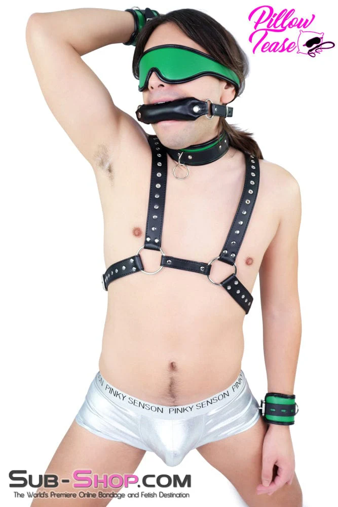 0444M Interchangeable Bit And Ball Gags Strap - Image 12