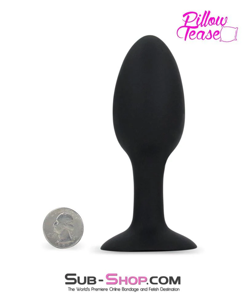 0419E      Large Vibro Ball Silicone Butt Plug - Image 3