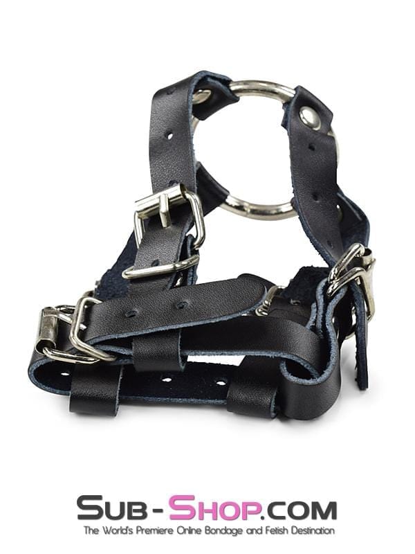 1781DL Leather Balls & All Buckling Cock Ring Set - MEGA Deal - Image 3