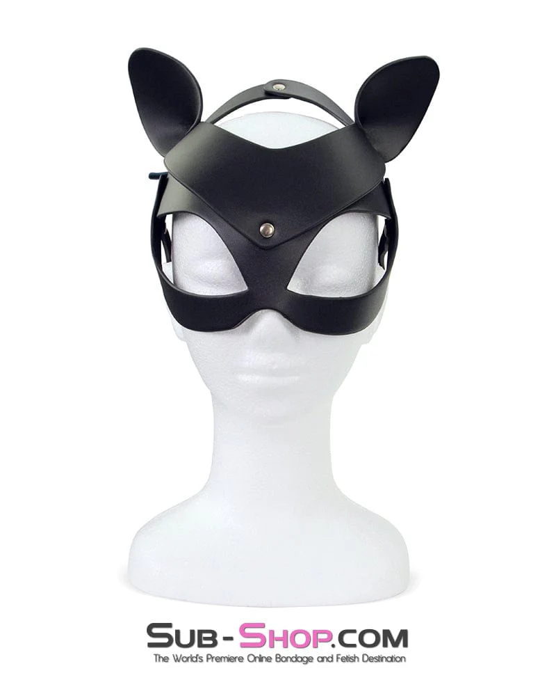 9950M Leather Cat Woman Mask - Image 4